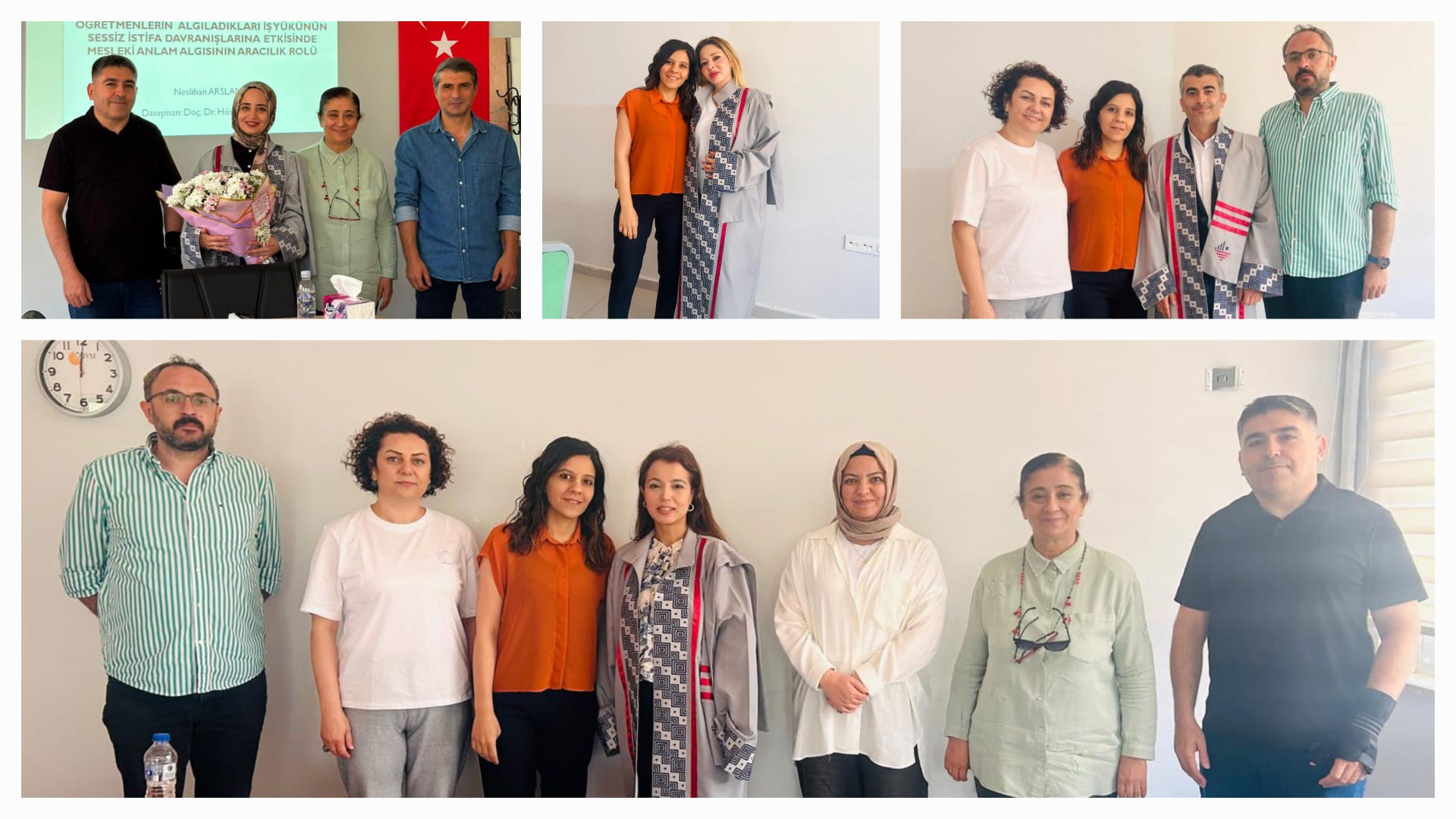 Eğitim Yönetimi Tezli Yüksek Lisans Programı Öğrencilerimiz Yüksek Lisans Tezlerini Başarıyla Savundu 🎓
